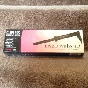 Enzo Milano 19mm Clipless Iron Brand New NeverUsed