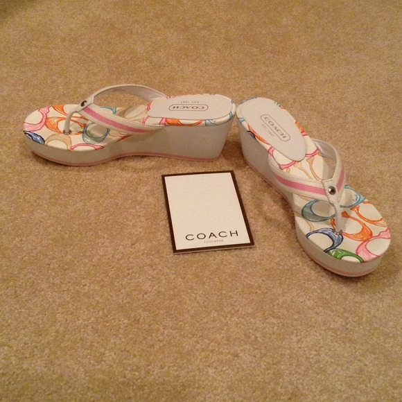 🎉coach felicite wedges - Picture 2 of 4