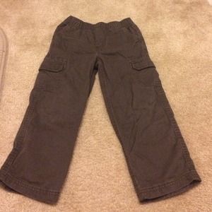 Boys Arizona brown khaki pants size 6