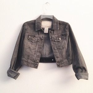 ✨HOST PICK✨Grey denim jacket