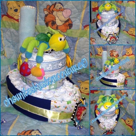 Diaper tug boat