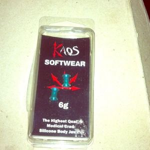 🚫Bundle🚫Turquoise Tunnels Gauges Size 6