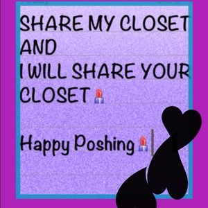 🎀Please share my closet and I will share yours!