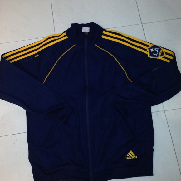 REDUCED Adidas LA Galaxy zip up
