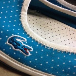 Lacoste flats