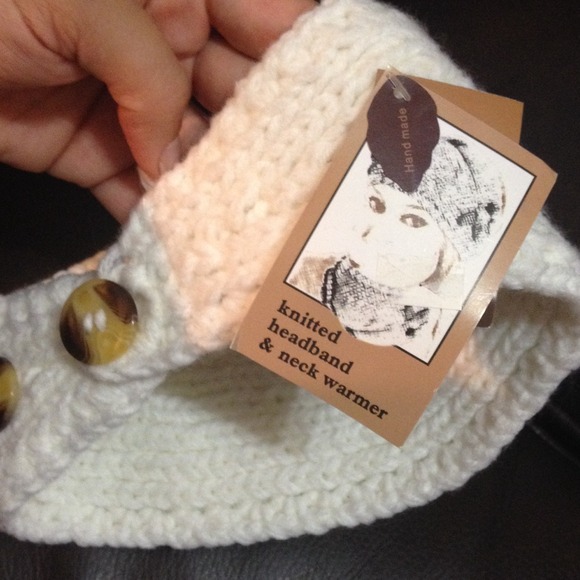 🚫sold🚫Knitted headband & neck warmer