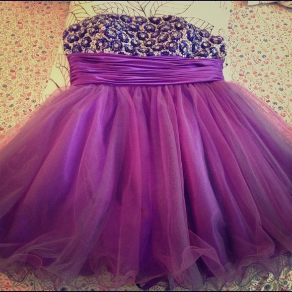 Never worn! Brand new Beautiful purple dress!