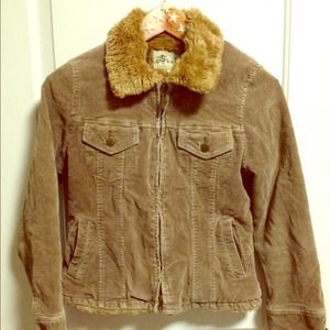 Corduroy tan jacket