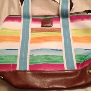 ⚡️sale⚡️cute rainbow Coach like fashion bag