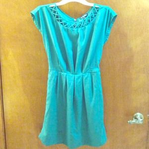 Teal/Green Classy Dress