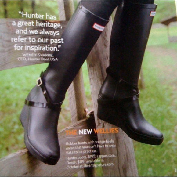 hunter wellies wedge
