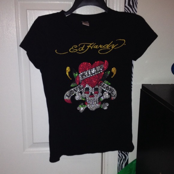 Ed hardy tee - Picture 1 of 2