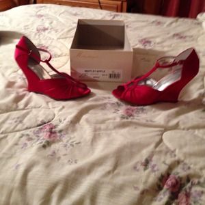 NWT Whitley Apple Michaelangelo Wedges
