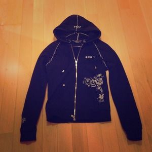 BCBG black hoodie!!