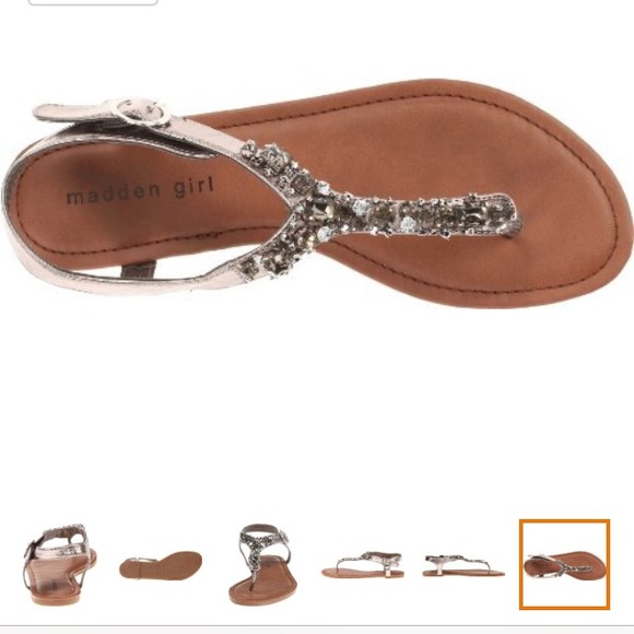 🎀Bundled🎀 Madden Girl silver sandals