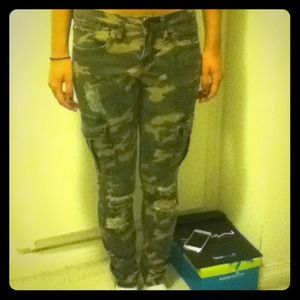Camo pants!