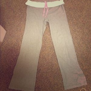VS "PINK" grey lounge pants - S