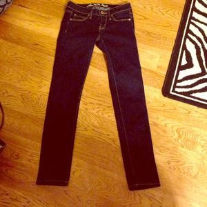 American Eagle skinny jeans.