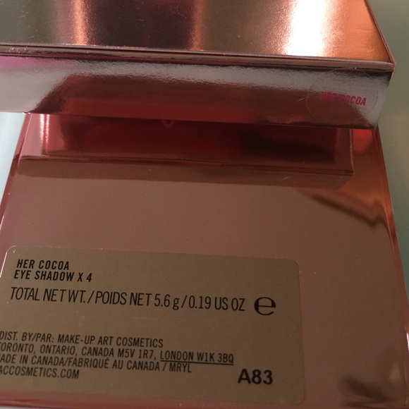 "Her Cocoa" Quad Eye Palette from Riri ♥ MAC Fall - Picture 2 of 4