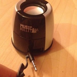 Music bullet as seen on TV *black and silver*