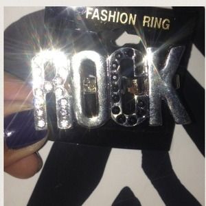 👊ROCK  2  finger ring👊