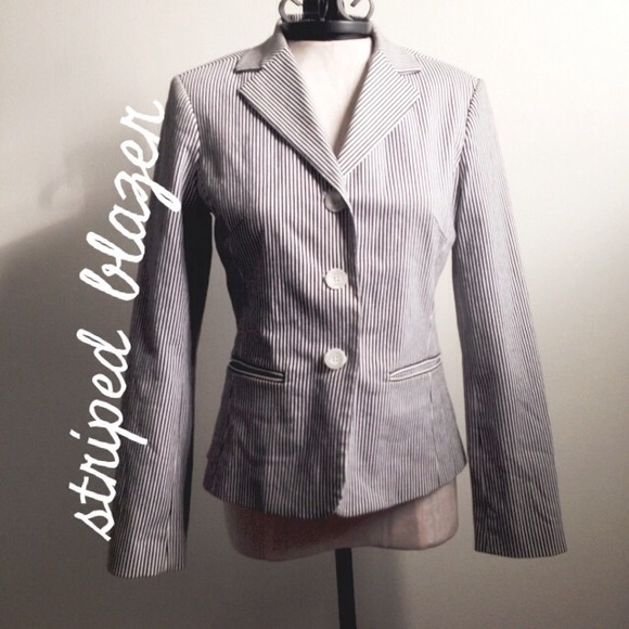 Striped Blazer