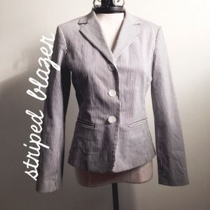 Striped Blazer