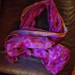 Pink scarf