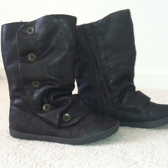 Chocolate brown boots