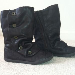 Chocolate brown boots