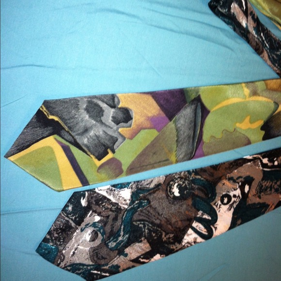 Neck Ties (2) total .