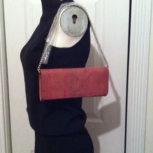 Dressy bag. Rust. Ann Taylor