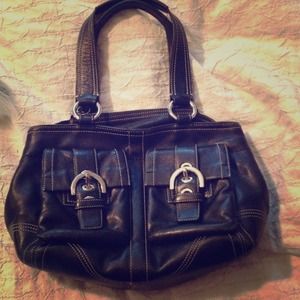 AUTHENTIC black COACH bag *Reduced*