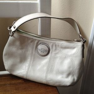 White Coach Bag