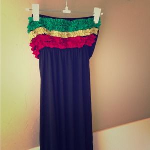 Bob Marley inspired vacation dress