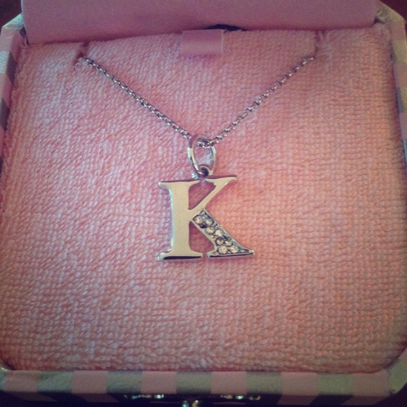 Juicy Couture Jewelry - Juicy Couture K Necklace FLASH SALE 🎉
