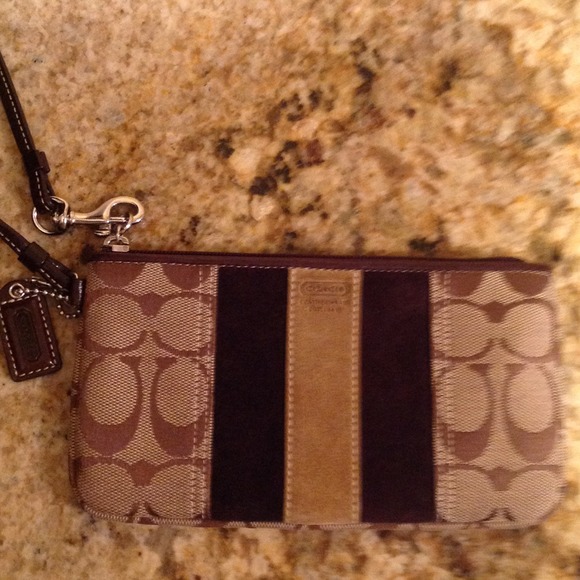 Coach wristlet