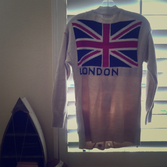 London knit cardigan