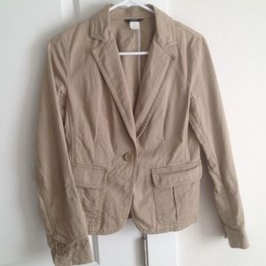 J. Crew Khaki Blazer