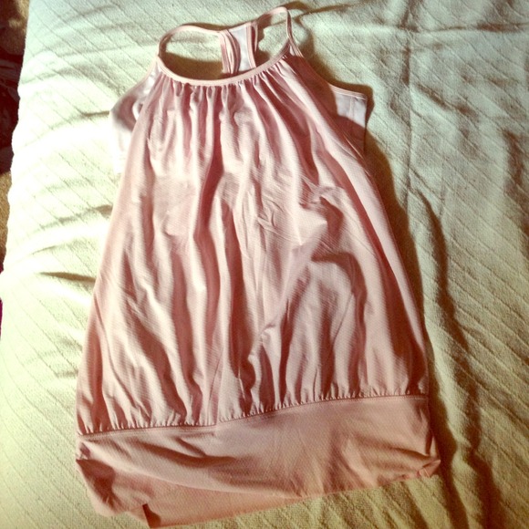SOLD Lululemon No Limits Tank in Light Pink