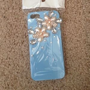 Baby blue iphone 5 cover