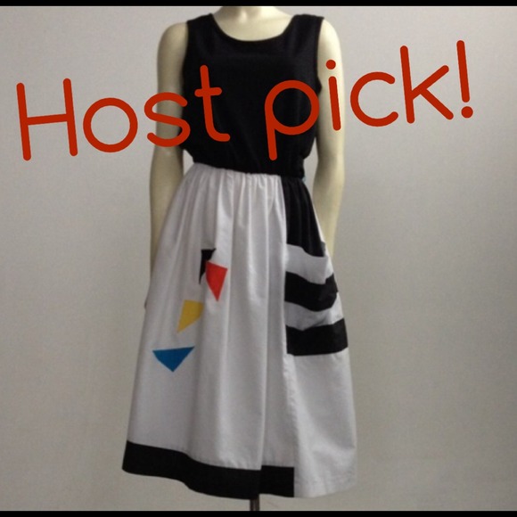 Vintage Dresses & Skirts - 🚫BUNDLED🚫🎉HOST PICK🎉 Vintage harlequin dress