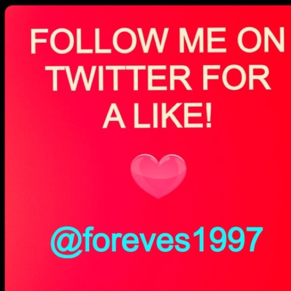 Twitter follow for a like