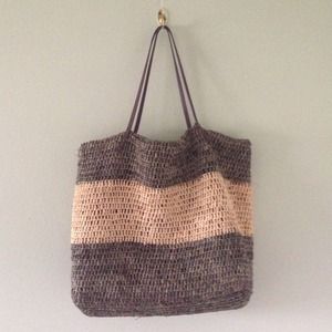 Michael Stars large straw tote