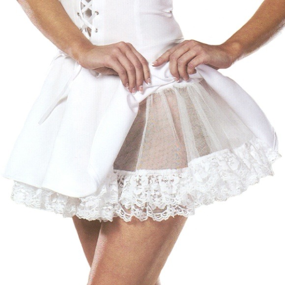 White Lace Petticoat
