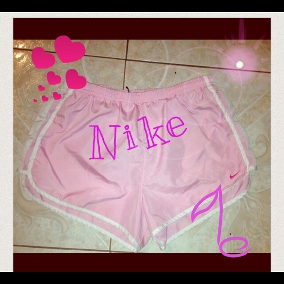 Hot pink nike dri-fit shorts
