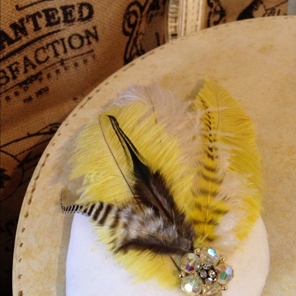 White Satin Fascinator
