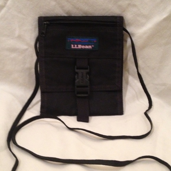 LLBean small travel bag/passport wallet.