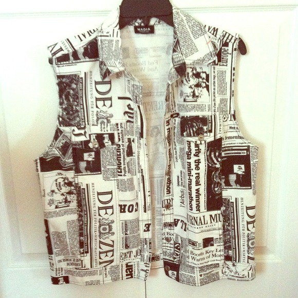 Newspaper Vest