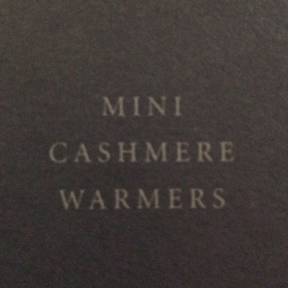 Mini Cashmere Warmers